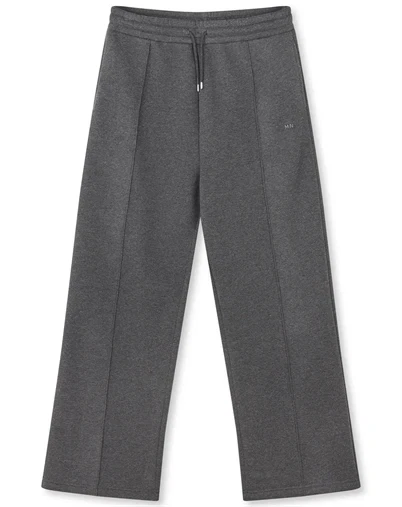 Mads Nørgaard - Standard Niko Sweatpants - Dark Grey Melange